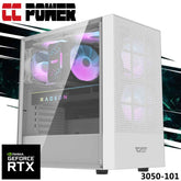 Cc Power 3050 101 Gaming Pc 5gen Amd Ryzen 5 6 Cores W/ Nvidia Rtx 3050 6gb Ddr6 & Advance Air Cooler